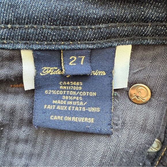 FIDELITY DENIM | Dark Blue Skinny Jean - Picture 8 of 14